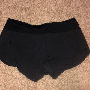 lululemon speed up short *2.5” black